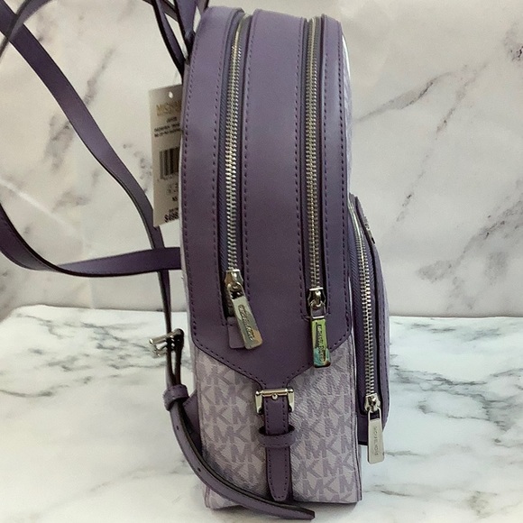NWT Michael Kors Jaycee Medium Backpack Orchid - Picture 4 of 8